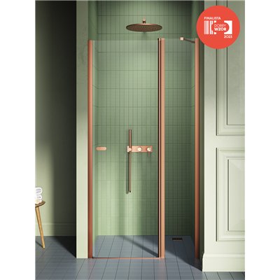 Kopie von Kopie von Kopie von NEW SOLEO - porte de douche battante simple