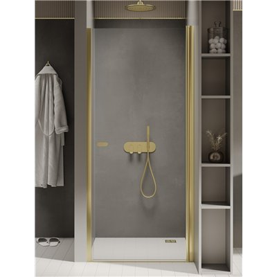NEW SOLEO - porte de douche battante simple