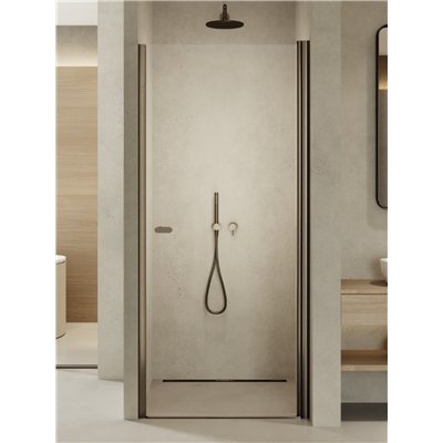 NEW SOLEO - porte de douche battante simple