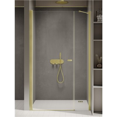 Kopie von Kopie von Kopie von Kopie von NEW SOLEO - porte de douche battante simple