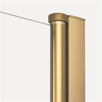 NEW SOLEO - porte de douche battante simple