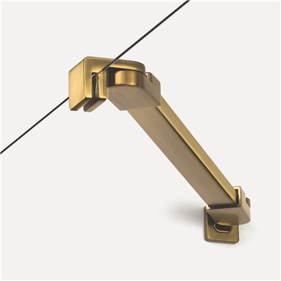 NEW SOLEO -  battante simple avec charnière et support diagonal