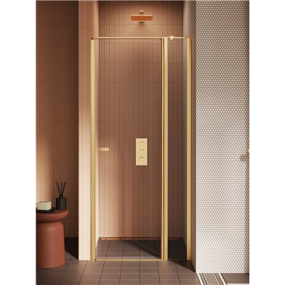 Kopie von Kopie von Kopie von Kopie von NEW SOLEO - porte de douche battante simple