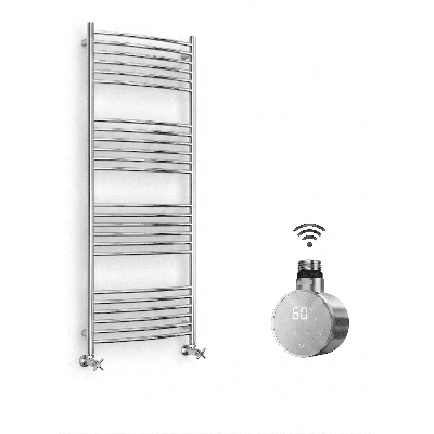 Sèche-serviettes électrique - Avec thermostat connecté - BOHEMIA ARC