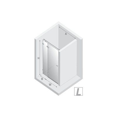 AVEXA - Porte de douche