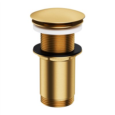 Bonde clic-clac pour lavabo sans trop-plein