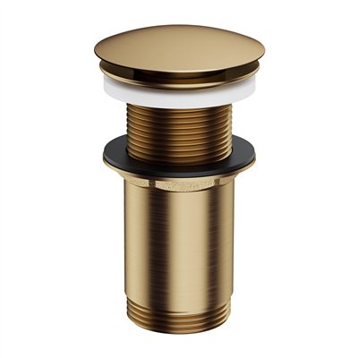 Bonde clic-clac pour lavabo sans trop-plein