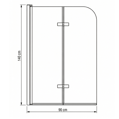 Pare - baignoire ELIA