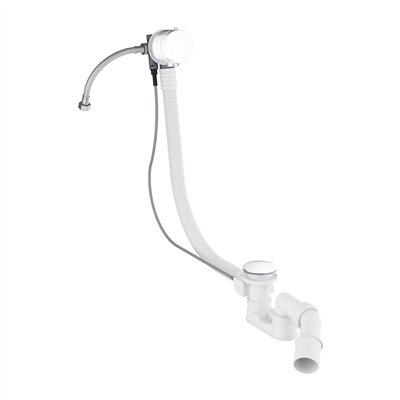 Ensemble de vidange de baignoire avec remplissage par le trop-plein