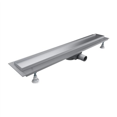 Kopie von Écoulement linéaire de douche avec grille pleine,