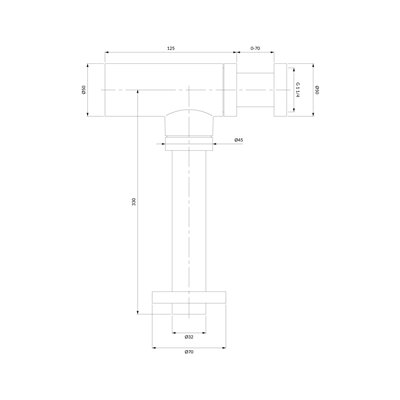 Siphon pour lavabo
