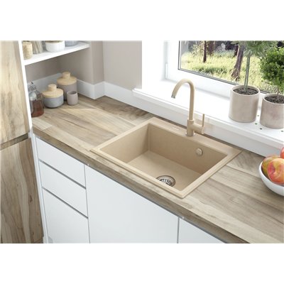 Évier en granit 1 cuve - 60 x 52 x 21 - ANDANTE