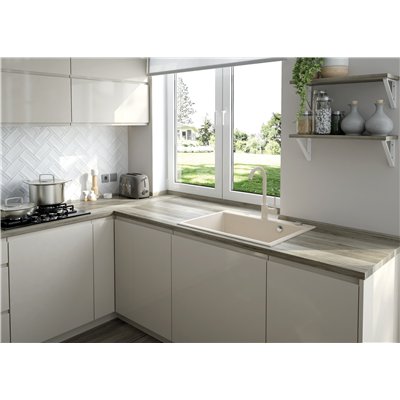 Évier en granit 1 cuve - 60 x 52 x 21 - ANDANTE