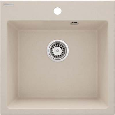 Évier en granit 1 cuve - 50 x 50 x 21 - EVORA