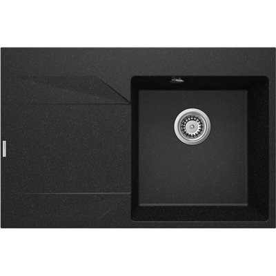 Évier en granit 1 cuve avec accessoires - 76 x 50 x 19 - MAGNETIC