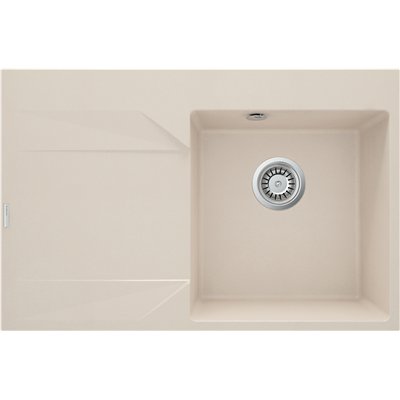 Évier en granit 1 cuve avec accessoires - 76 x 50 x 19 - MAGNETIC