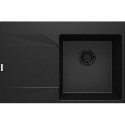 Évier en granit 1 cuve avec accessoires - 76 x 50 x 19 - MAGNETIC