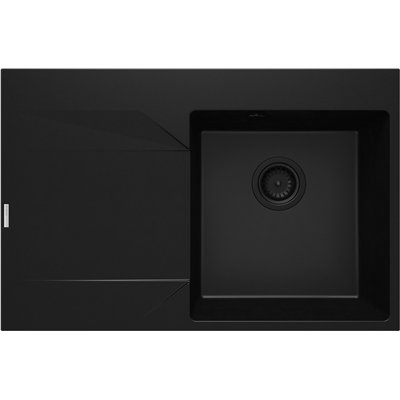 Évier en granit 1 cuve avec accessoires - 76 x 50 x 19 - MAGNETIC