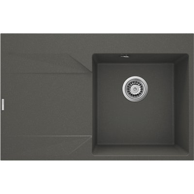 Évier en granit 1 cuve avec accessoires - 76 x 50 x 19 - MAGNETIC