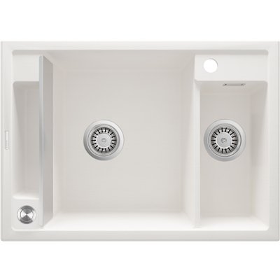 Évier en granit 1,5 cuve sans égouttoir - 69 x 50 x 21 - MAGNETIC