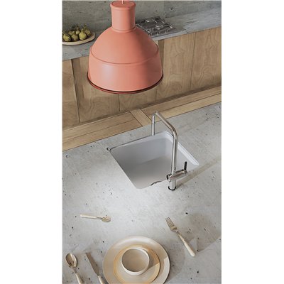 Évier en granit 1 cuve sans égouttoir - 50 x 45 x 23 - MOMI