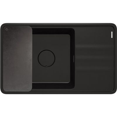 Évier en granit 1 cuve avec égouttoir - 82 x 50 x 23 - MOMI