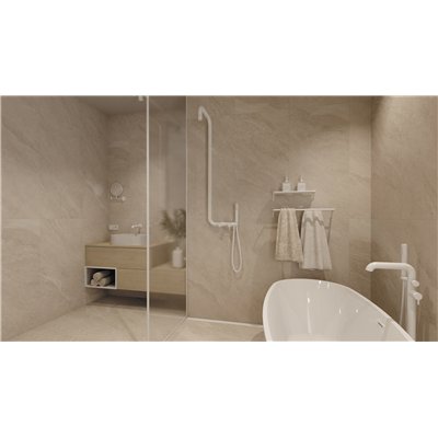 Mitigeur de bain autoportant avec ensemble de douche- Collection SILIA
