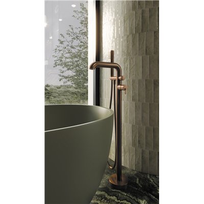 Mitigeur de bain autoportant avec ensemble de douche- Collection SILIA
