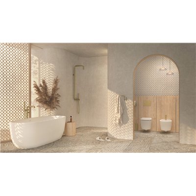 Mitigeur de bain autoportant avec ensemble de douche- Collection SILIA