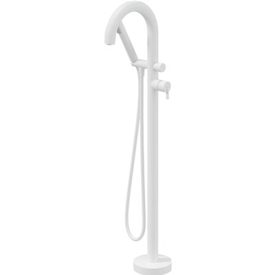 Mitigeur de bain sur pied - bec en U- Collection SILIA