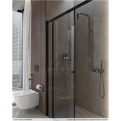 Mitigeur de bidet encastré avec douchette de bidet - Collection SILIA