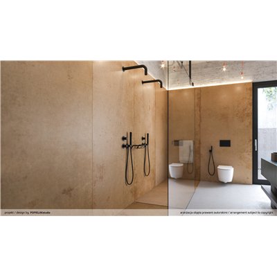 Mitigeur de bidet encastré avec douchette de bidet - Collection SILIA