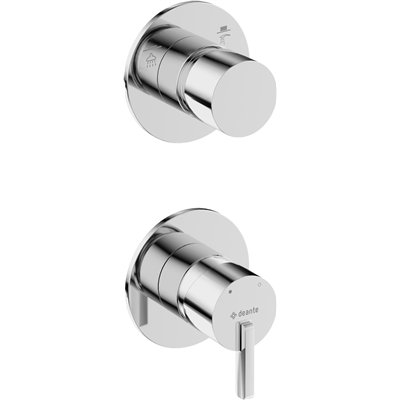 Mitigeur de douche encastré avec inverseur- Collection SILIA