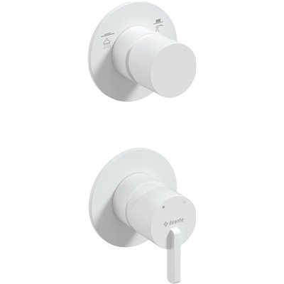 Mitigeur de douche encastré avec inverseur- Collection SILIA
