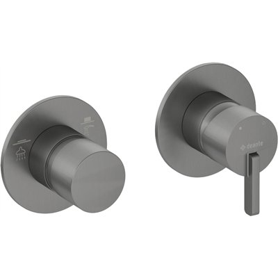 Mitigeur de douche horizontal encastré avec inverseur- Collection SILIA