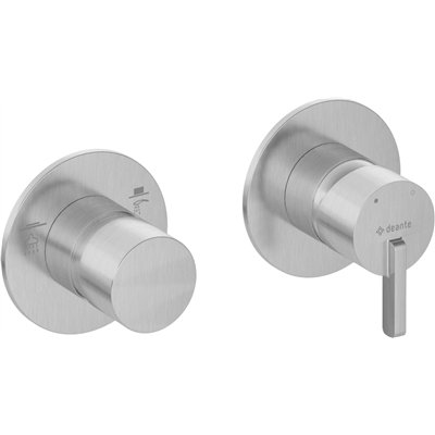 Mitigeur de douche horizontal encastré avec inverseur- Collection SILIA