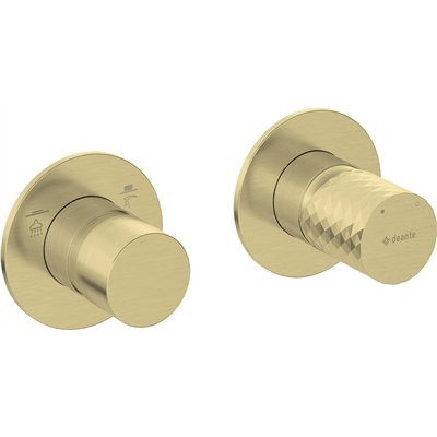 Mitigeur de douche encastré horizontal avec inverseur - Collection SILIA HEXA