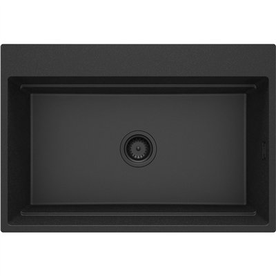 Évier en granit 1 cuve - 76 x 52 x 22 / 56 x 52 x 22 - MAGNETIC