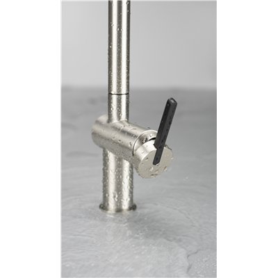 Mitigeur d’évier avec bec extractible en U et douchette 2 jets - MOMI