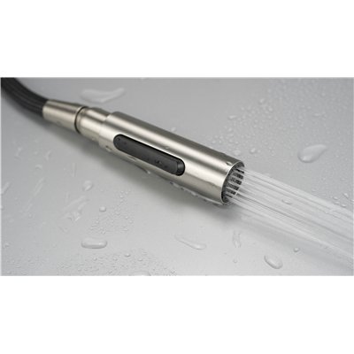 Mitigeur d’évier avec bec extractible en U et douchette 2 jets - MOMI