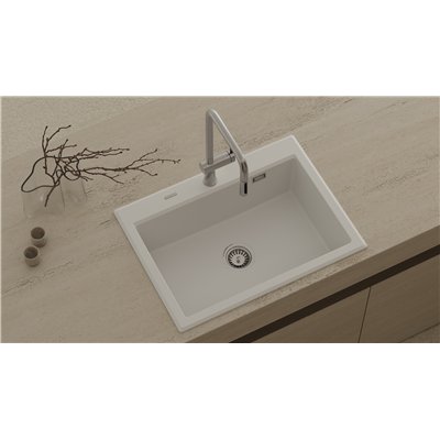 Mitigeur d’évier avec bec extractible en U et douchette 2 jets - MOMI