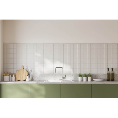 Mitigeur d’évier avec bec extractible en U et douchette 2 jets - MOMI