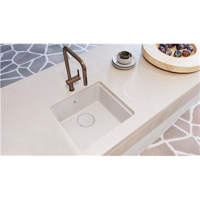 Mitigeur d’évier avec bec extractible en U et douchette 2 jets - MOMI