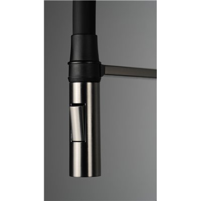 Mitigeur d’évier avec bec flexible magnétique et douchette 2 jets - MAGNETIC