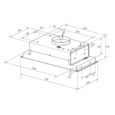 Hotte aspirante - Lamezo