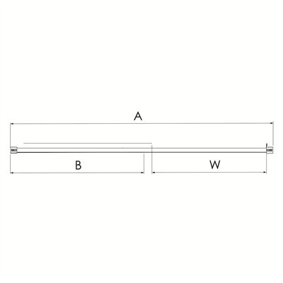 PRIME - Porte de douche coulissante simple new