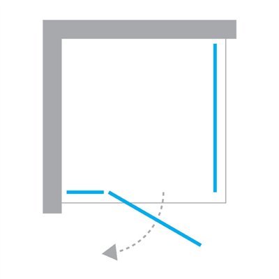 AVEXA - Cabines de douche - Carré