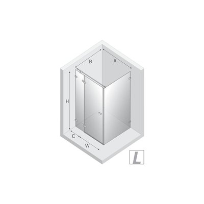 Kopie von AVEXA - Porte de douche