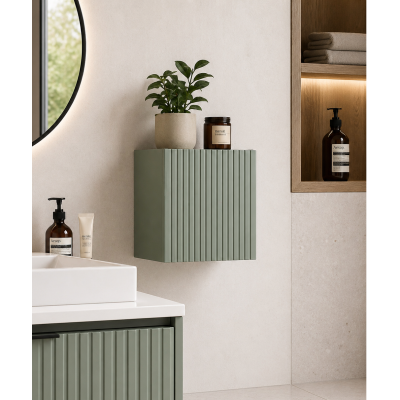 Meuble haut - 30 x 30 cm - 1 porte - ROSEAU