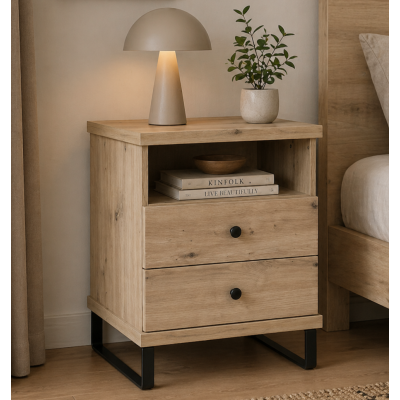 Table de chevet - L.48 x H.50 x P.41 cm - KAVI